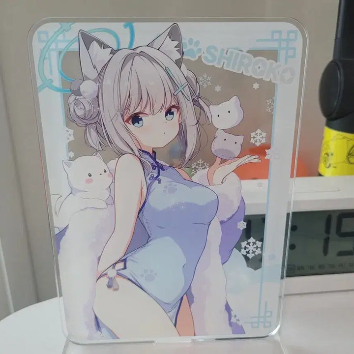 [BUNJANG] Blue Archive China Shiroko Acrylic Stand / 블루아카이브 차이나 시로코 아크릴스탠드