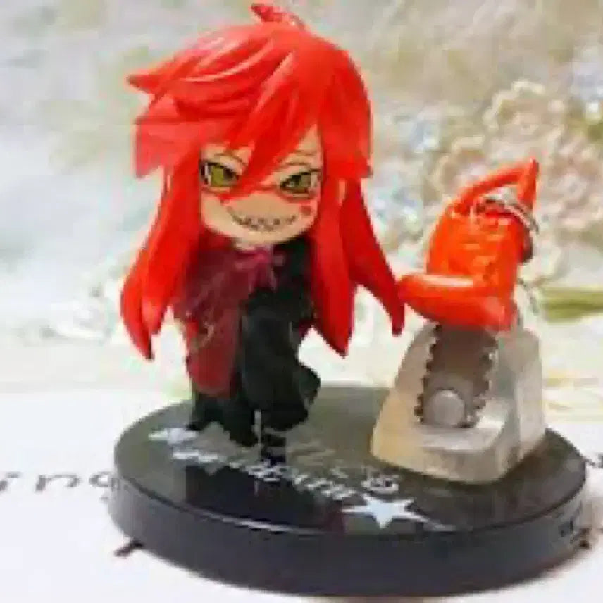 [BUNJANG] Bandai Classic Black Butler Grelle Prop Plus Petit Figure / 반다이 고전 흑집사 프롭 플러스 쁘띠 피규어 그렐