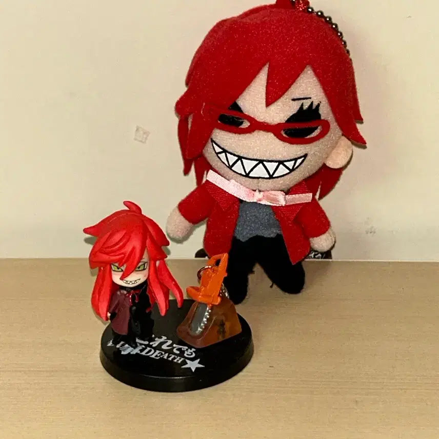 [BUNJANG] Bandai Classic Black Butler Grelle Prop Plus Petit Figure / 반다이 고전 흑집사 프롭 플러스 쁘띠 피규어 그렐