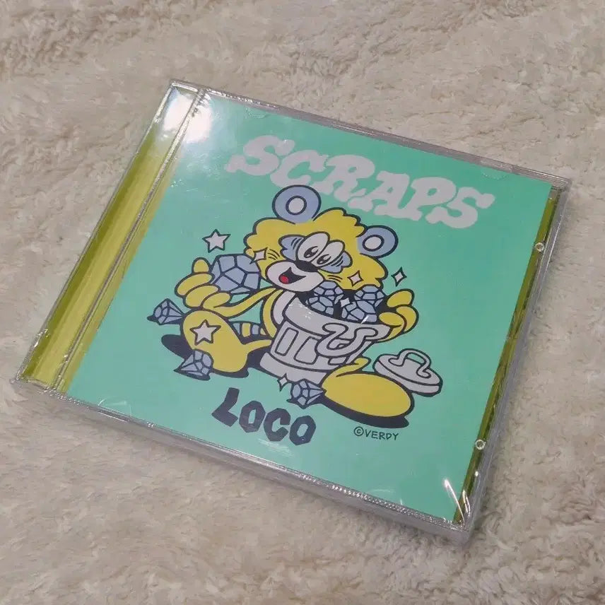 [SOLD OUT] 로꼬 SCRAPS CD 앨범 미개봉 베르디