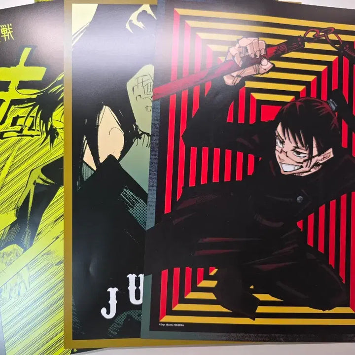 [BUNJANG] Jujutsu Kaisen Jump Shop Original Drawing Poster - Zenin Maki / 주술회전 점프샵 원화 포스터 지류 젠인 마키 판매 양도