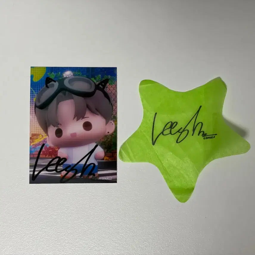 [BUNJANG] Resin Pop-up Unsleep Sparkles Seung Hyun "Bbo-shi-rae-gi" Mini Photo Signed Confetti / 레진 팝업 언슬립 스파클즈 이승현 뽀시래기 미니포토 싸인 컨페티