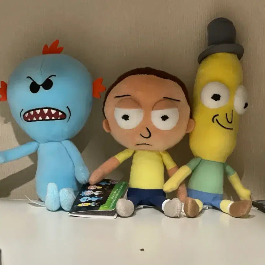 [BUNJANG] Rick and Morty Plush Toys Bundle Set / 릭 앤 모티 인형 일괄