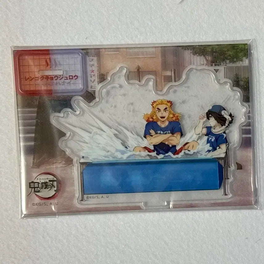 [BUNJANG] Demon Slayer Kyojuro Rengoku Sauna Acrylic Stand / 귀멸의칼날 렌고쿠 사우나 렌고쿠 아크릴