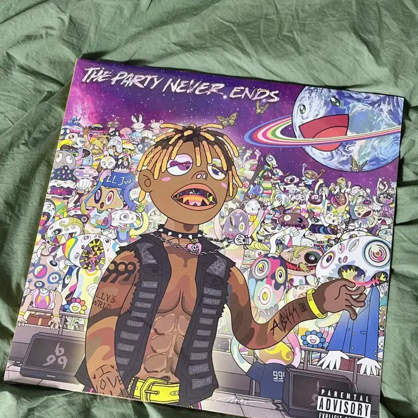 [BUNJANG] Juice WRLD The Party Never Ends Yellow Vinyl LP (2xLP) / juice wrld주스 월드 the party never ends lp