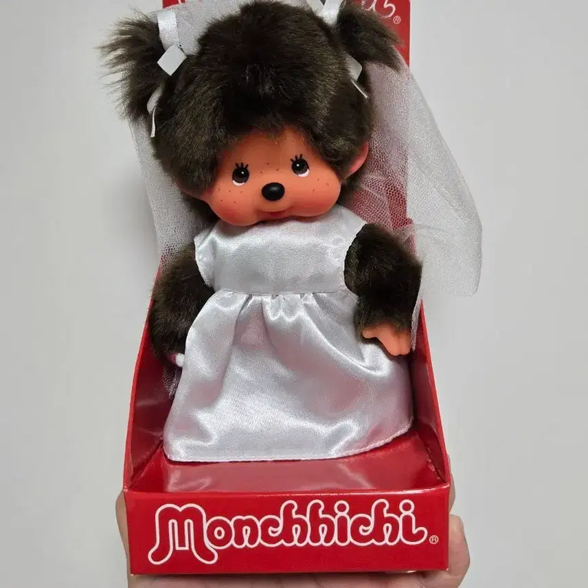 [BUNJANG] Wedding Monchhichi Plush / 웨딩 몬치치판매해요