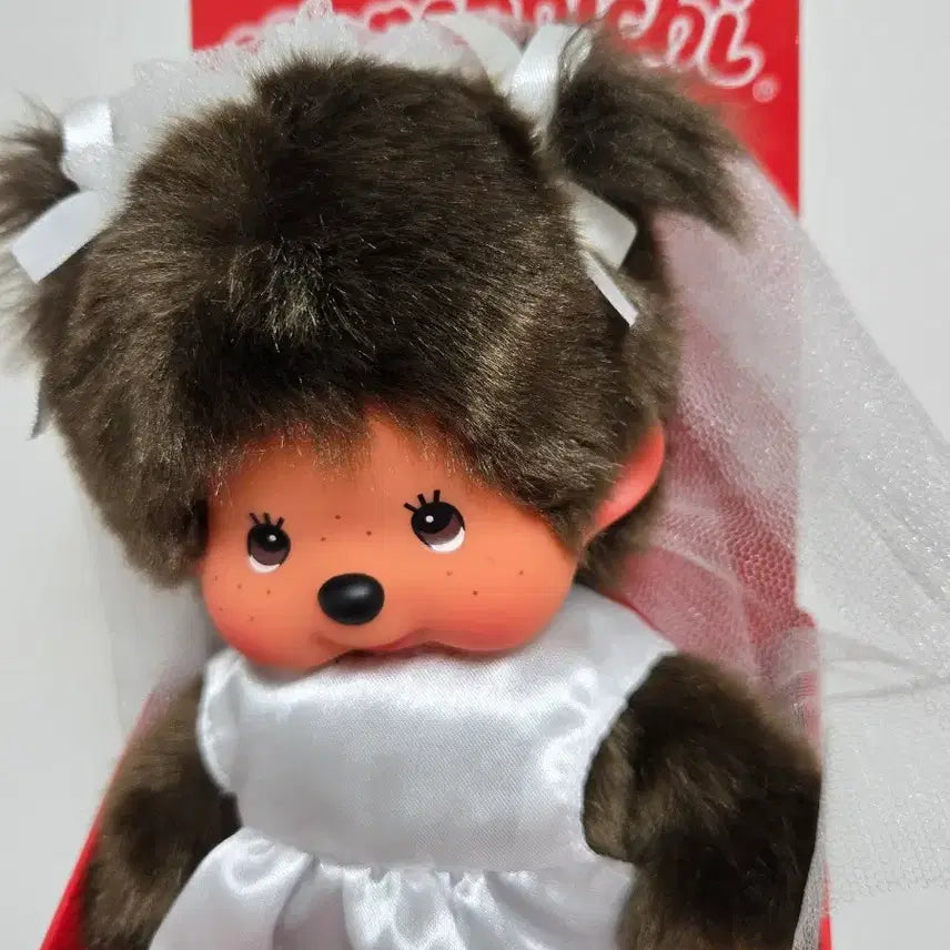 [BUNJANG] Wedding Monchhichi Plush / 웨딩 몬치치판매해요