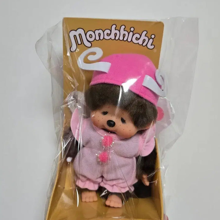 [BUNJANG] Monchhichi Doll (Pink Outfit) / 몬치치판매해요