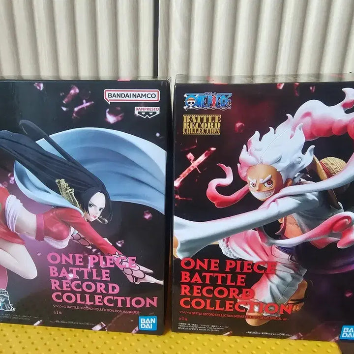 [BUNJANG] One Piece Luffy Gear 5 &amp; Boa Hancock Battle Record Collection Figure Set / 원피스 루피 기어5 &amp; 보아핸콕 배틀레코드 컬렉션 피규어 세트