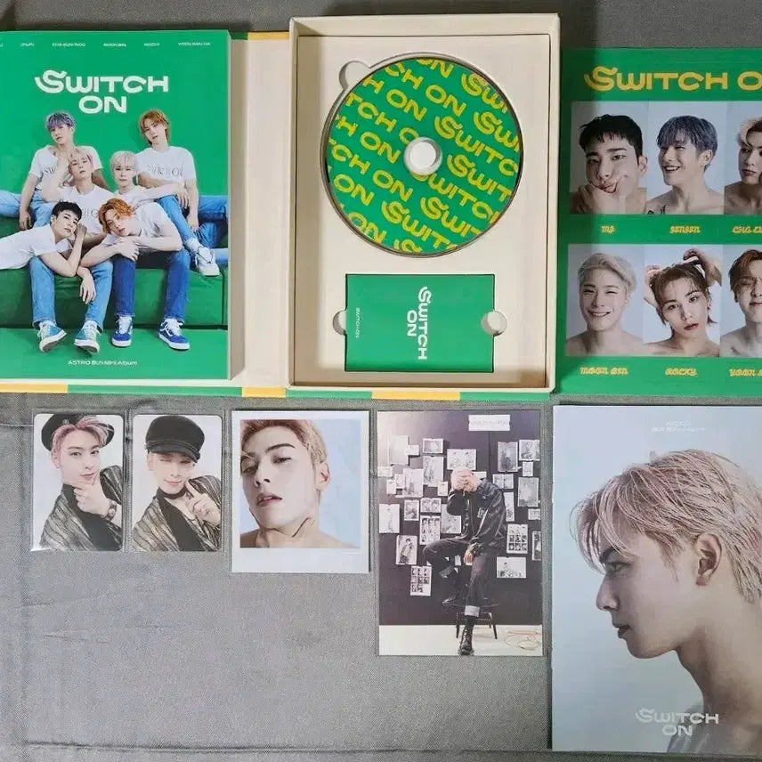 [BUNJANG] Astro Switch On Album + Cha Eun Woo Photocard / 아스트로 Switch On 앨범 + 포토카드 차은우