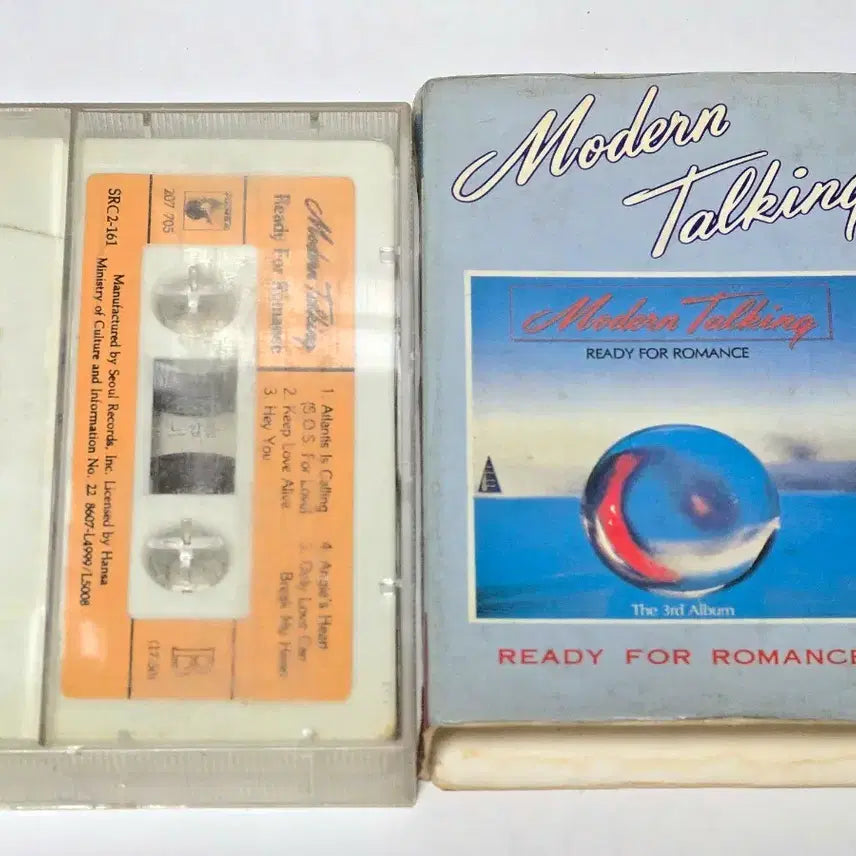 [BUNJANG] Modern Talking 3rd Album - Ready For Romance Cassette Tape (First Press) / 모던 토킹(Modern Talking) 3집 - Ready For Rom
