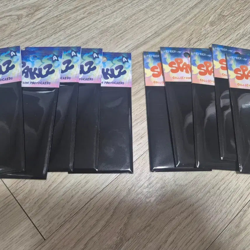 [BUNJANG] Resin Sparkles Collection Photocard Unsealed Pack Bundle Set / 레진 스파클즈 컬렉션 포토카드 미개봉팩 a/b 각 5개 총 10개 원가