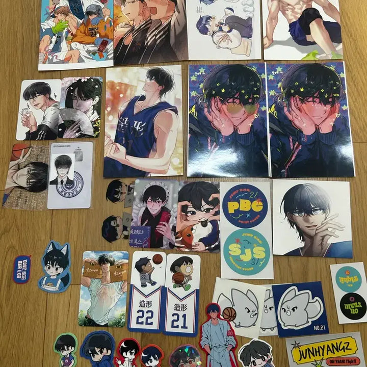 [BUNJANG] Garbage Time Park Byeongchan Photocard, Print Photo, Postcard, Sticker Bundle Set / 가비지타임 박병찬 포토카드 프박 엽서 스티커