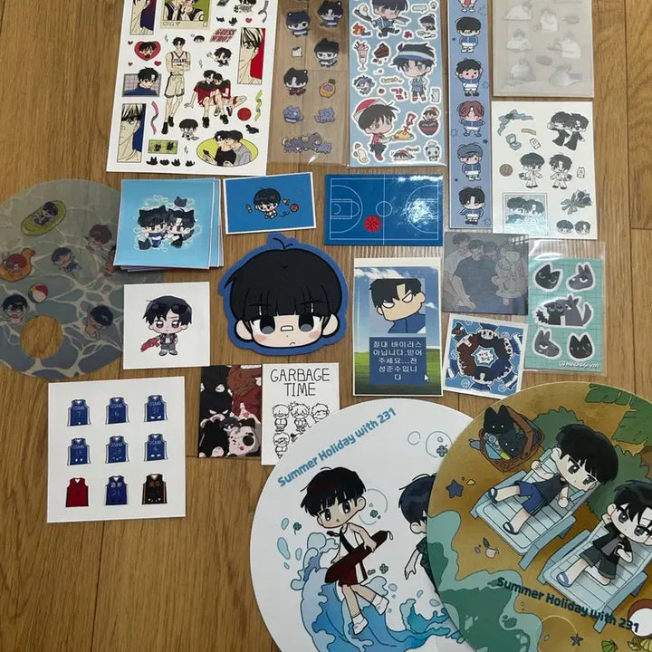 [BUNJANG] Garbage Time Taejun Gong Taesung Sung Junsu Sticker Set / 가비지타임 탯준 공태성 성준수 스티커 굿즈
