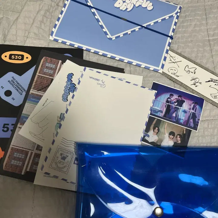 [BUNJANG] ONEUS One Doorful Day Blue Binder Set / Onedoorfulday