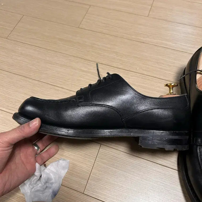 [BUNJANG] JM Weston Golf Black 7.5D Shoes / jmweston제이엠웨스통 골프 7.5d 블랙