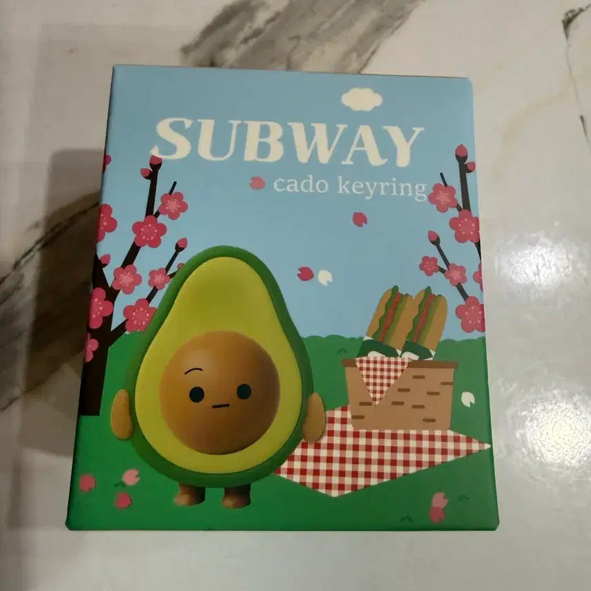 [BUNJANG] Subway Kadō Picnic Concept Keyring (Unsealed, New) / 서브웨이 피크닉 카도 키링(단순개봉, 새제품)