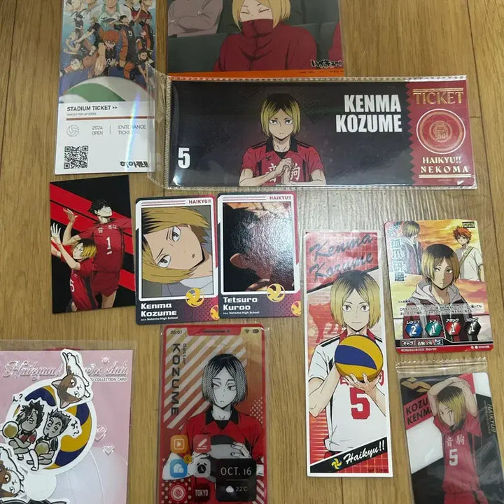 [BUNJANG] Haikyuu!! Kuroo Kenma Photocard Ticket Postcard Polaroids Goods / 하이큐 쿠로오 켄마 포토카드 티켓 엽서 폴라 굿즈