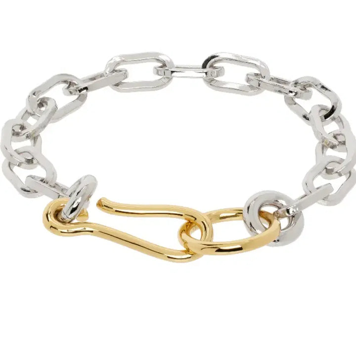 [BUNJANG] Loro Lombardi 14k Gold Plated Brass Hook Bracelet / 로라 롬바르디