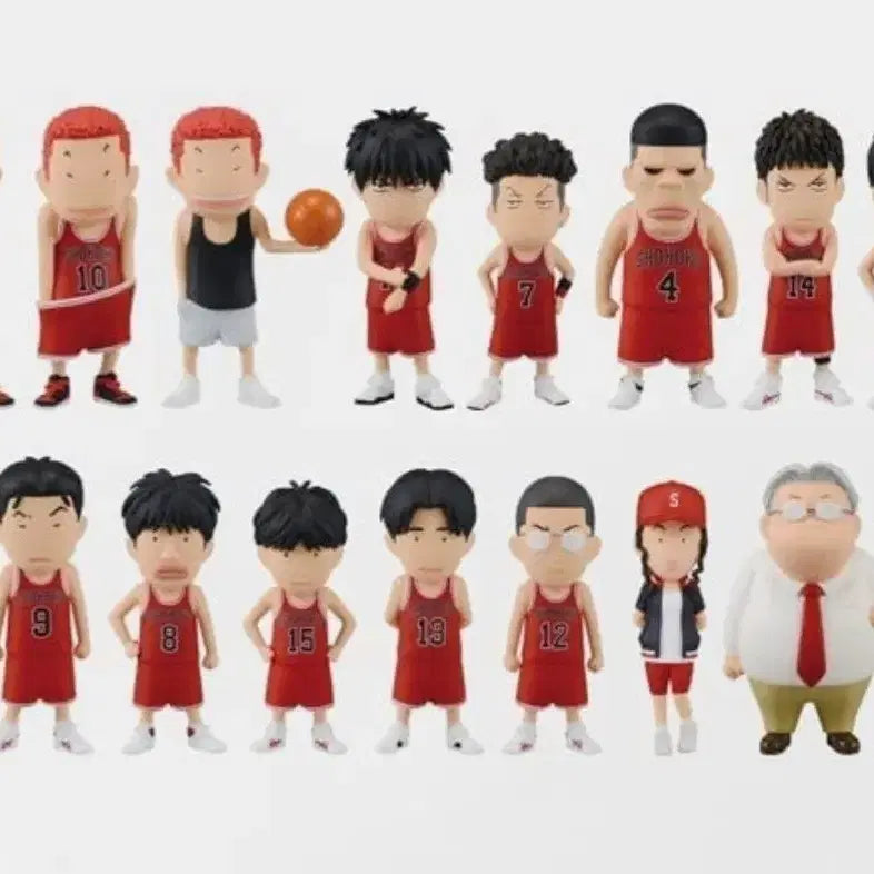 [BUNJANG] Slam Dunk First Edition Figure Collection Buksan SET 1 / 초판)슬램덩크 피규어 컬렉션 북산SET1