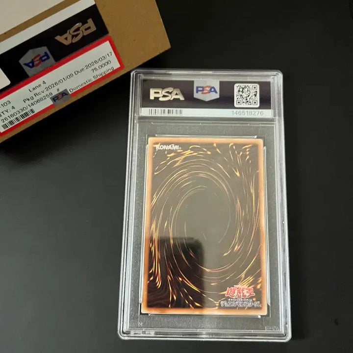 [BUNJANG] Yu-Gi-Oh! Blue-Eyes White Dragon Holo PSA 9 Graded Card / 유희왕 푸른눈의 백룡 홀로 PSA9