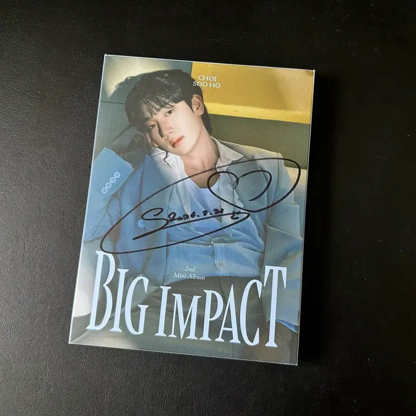 [BUNJANG] Choi Soo Ho Signed Big Impact 2nd Mini Album / 최수호 싸인앨범