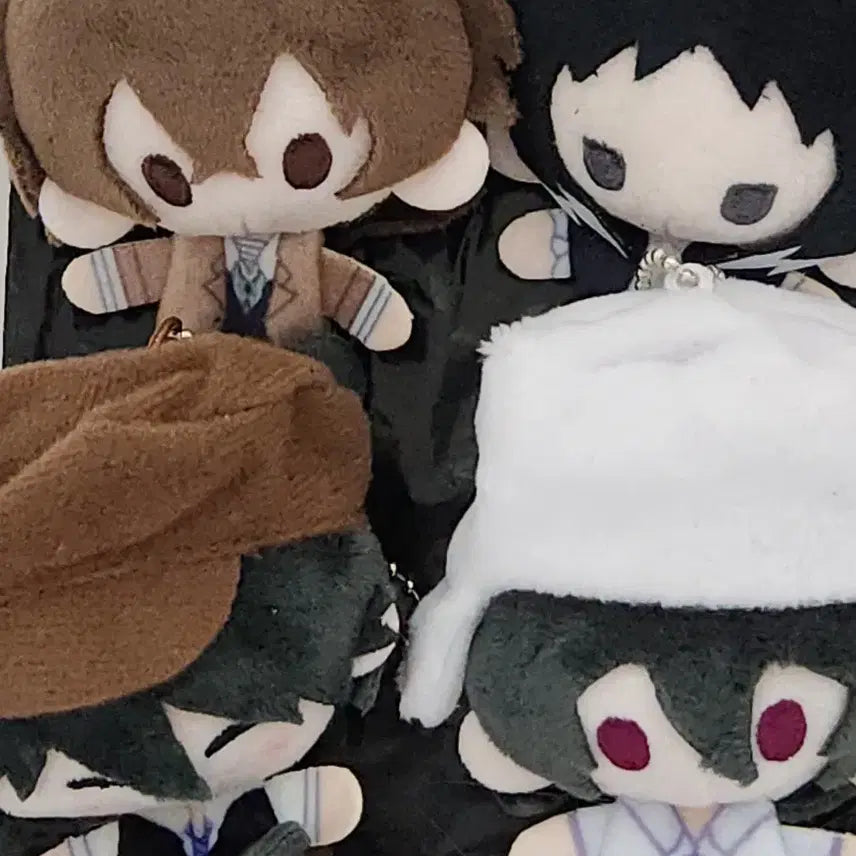 [BUNJANG] Bungo Stray Dogs Tapioca Plush Mascot Set / 문스독 타피오카 플러시 마스코트 4종 일괄