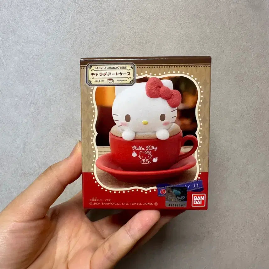 [BUNJANG] Sanrio Hello Kitty Latte Art Figure New Authentic / 산리오 라떼아트 피규어 키티 새제품 정품