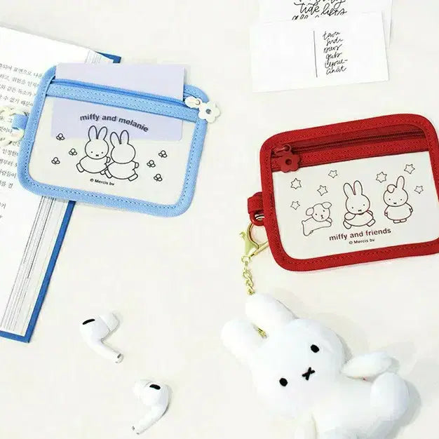[BUNJANG] Miffy Card Holder (2 Types) / 미피,백택,2종,새제품