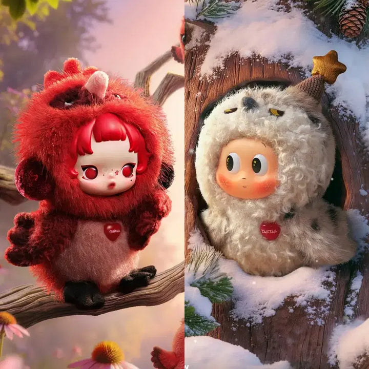 [BUNJANG] Pop Mart Dear Bird Skull Panda &amp; Little Star Bundle Set (Sealed) / [팝마트 정품/박스미개봉]Dear bird 디어버드 스컬판다+작은별 일괄