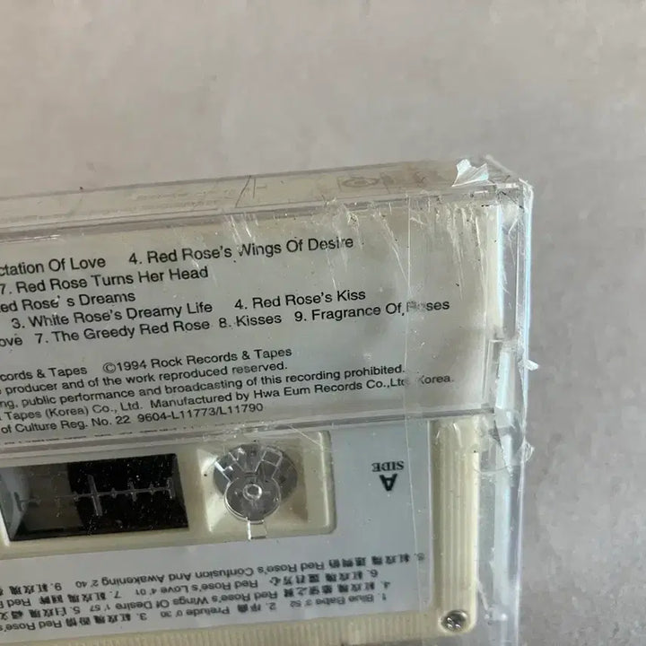 [BUNJANG] Red Rose White Rose OST Unsealed Cassette Tape / 중화권 영화 레드로즈 화이트로즈 OST 영화음악 미개봉 카세트테이프