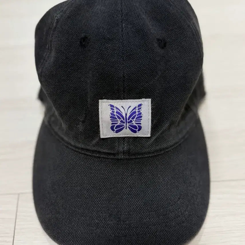 [BUNJANG] Needles Workers Cap 16oz Cotton Canvas Black / 니들스 모자