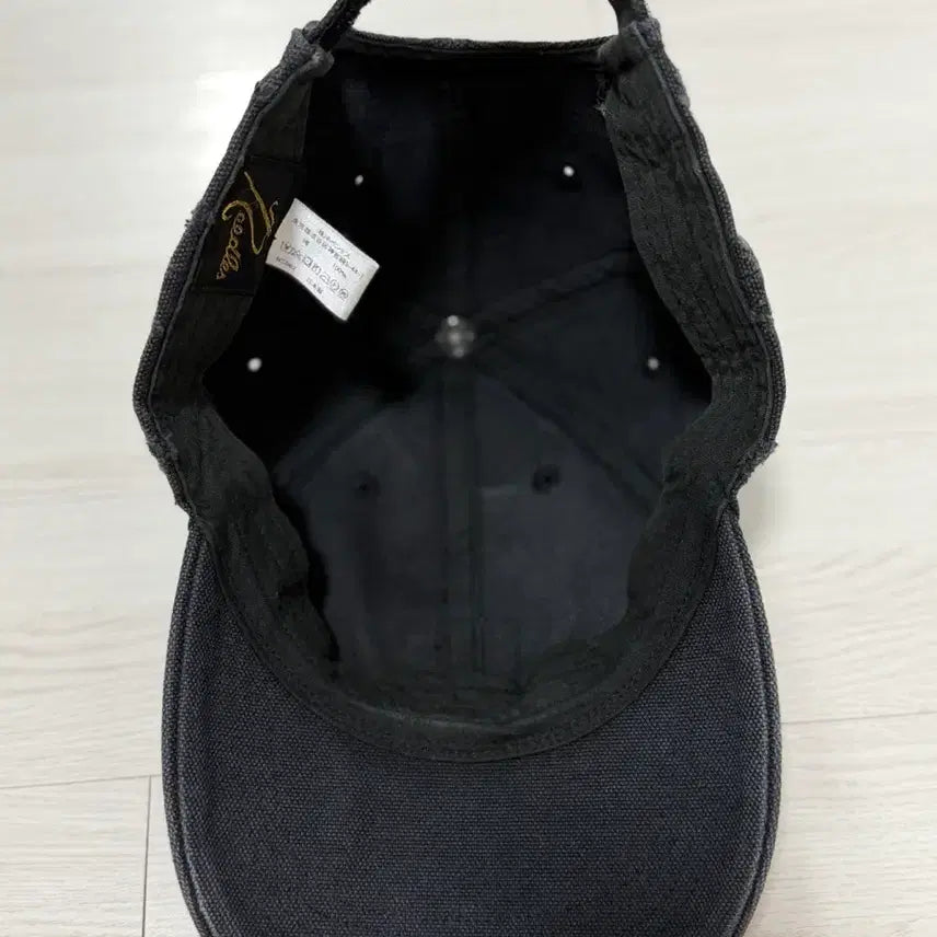 [BUNJANG] Needles Workers Cap 16oz Cotton Canvas Black / 니들스 모자