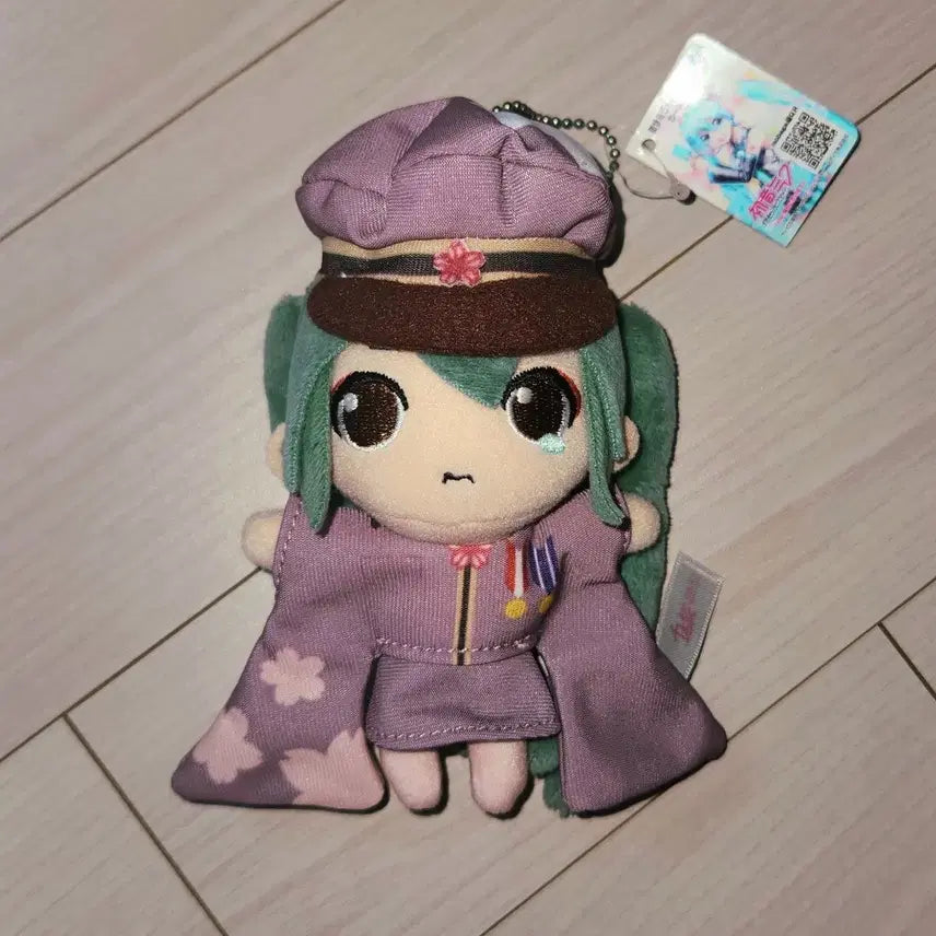 [BUNJANG] Hatsune Miku Senbonzakura Keyring Doll Vocaloid Keychain Mascot / 하츠네 미쿠 천본앵 키링 인형 보컬로이드 키체인 마스코트