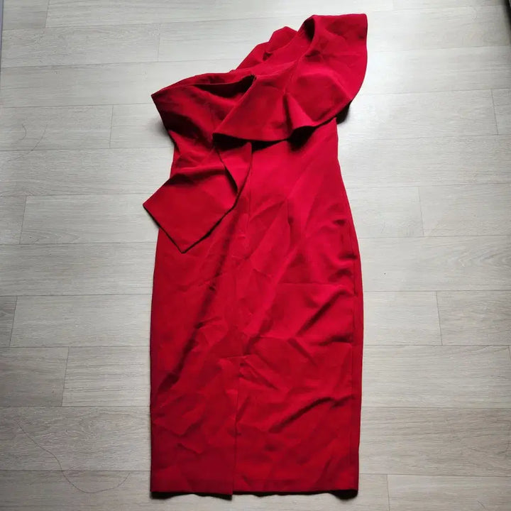 [BUNJANG] Off-Shoulder Asymmetrical See-Through Club Dress / 섹시홀복 언발란스 오프숄더 시스루 클럽복장
