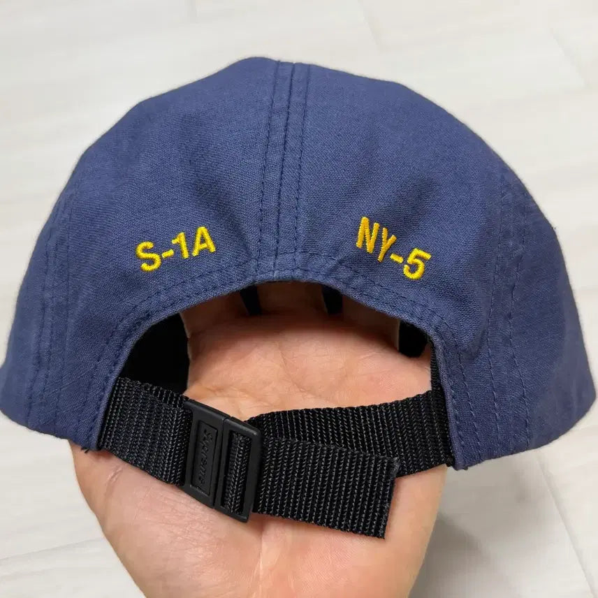[BUNJANG] Supreme Military Camp Cap Navy / 슈프림 모자