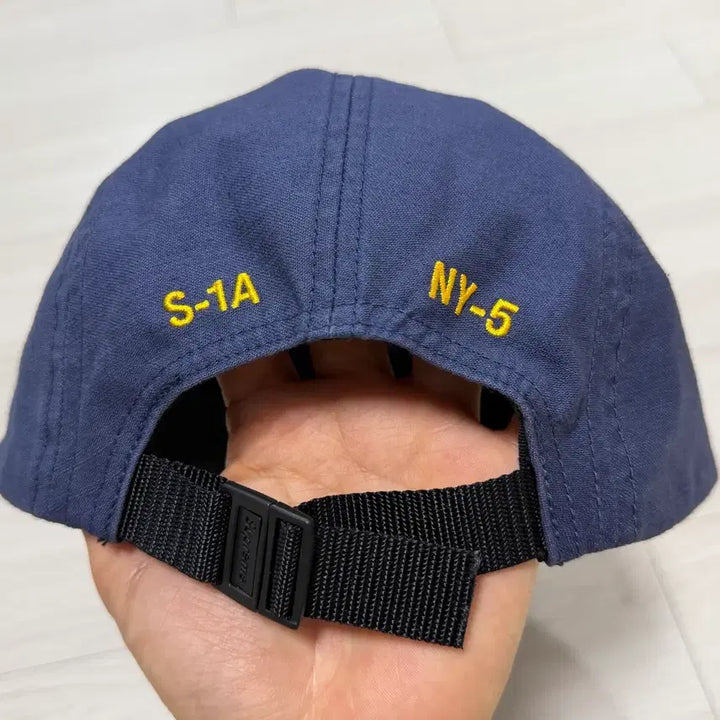 [BUNJANG] Supreme Military Camp Cap Navy / 슈프림 모자