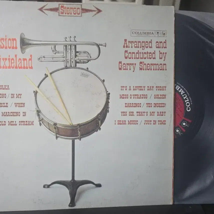 [BUNJANG] Garry Sherman Percussion Goes Dixieland LP (1960 US Press) / 개리 셔먼_Percussion Goes Dixieland_LP(US)