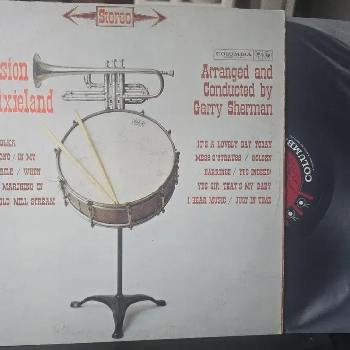 [BUNJANG] Garry Sherman Percussion Goes Dixieland LP (1960 US Press) / 개리 셔먼_Percussion Goes Dixieland_LP(US)