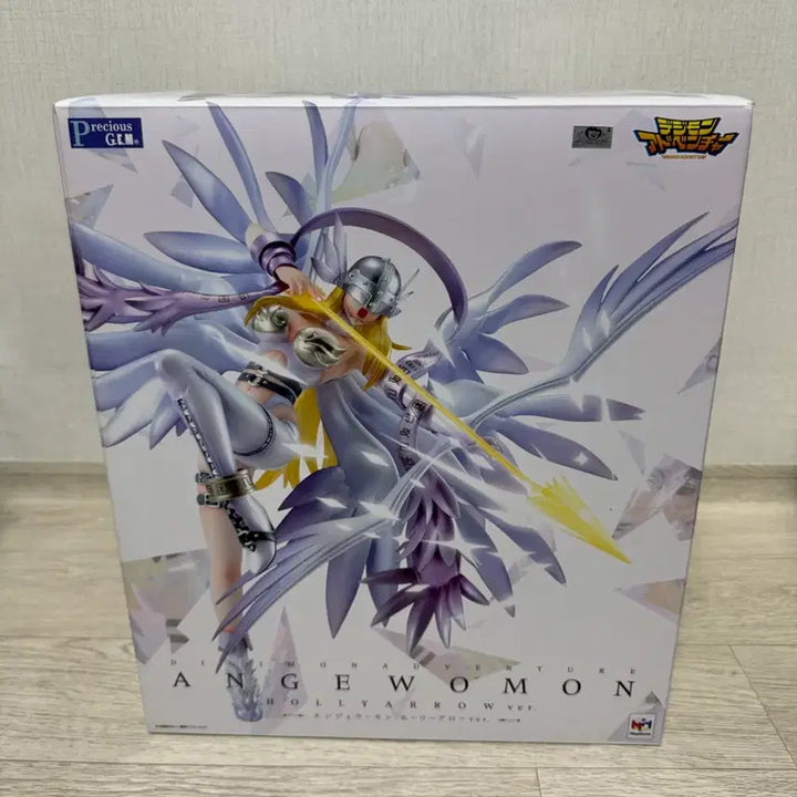 [BUNJANG] Digimon Angewomon Holy Arrow LED Version Figure / 디지몬 GEM엔젤우몬 홀리에로우 LED버전