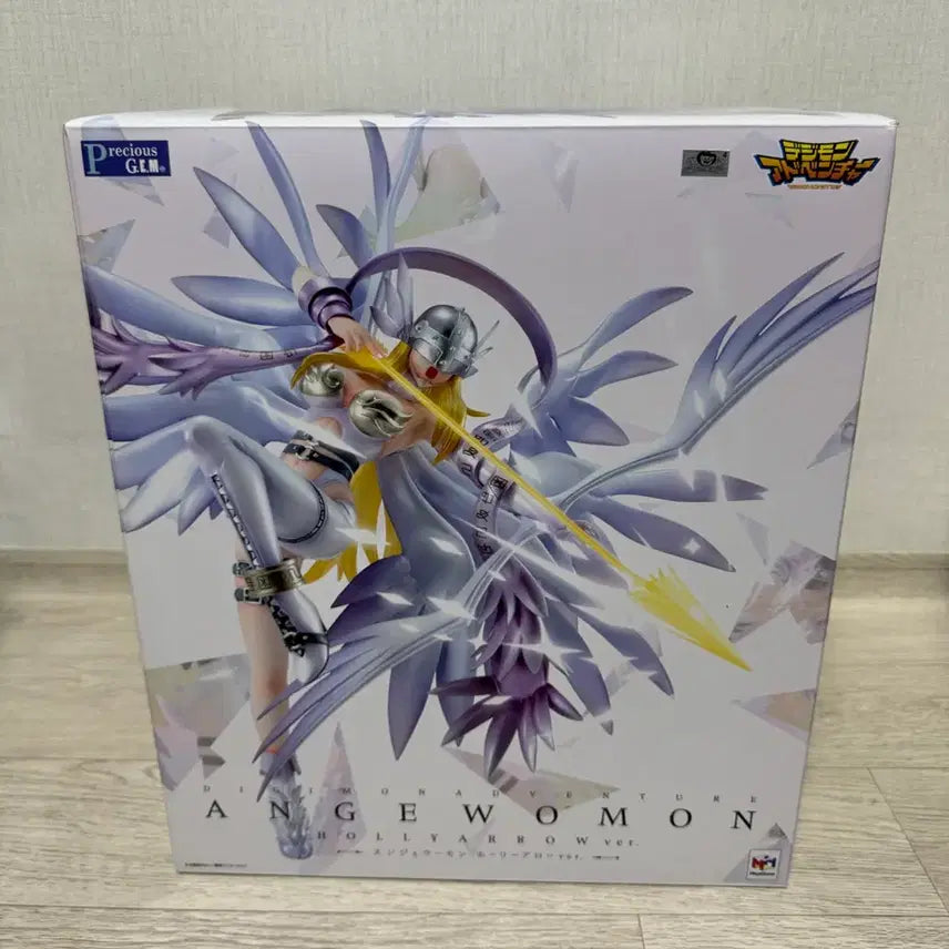 [BUNJANG] Digimon Angewomon Holy Arrow LED Version Figure / 디지몬 GEM엔젤우몬 홀리에로우 LED버전