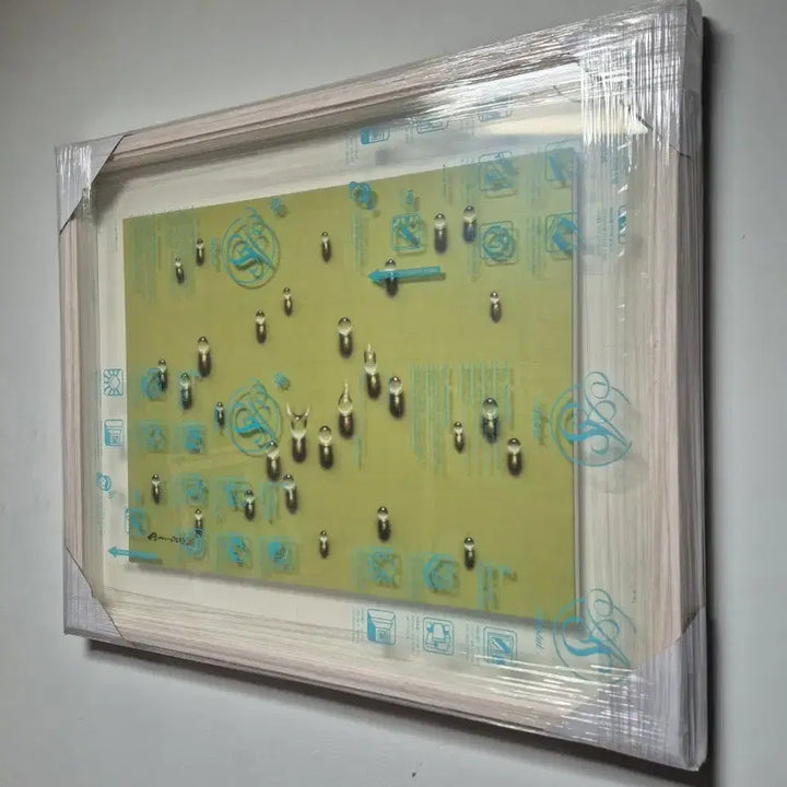 [BUNJANG] Oh Tae-Hwan (Artist) "Droplets" Acrylic Frame (10-ho) with Certificate of Authenticity / 오태환 화백-물방울(10호)/아크릴액자/보증서