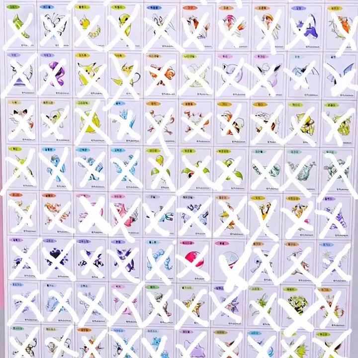 [BUNJANG] Pokemon Bread Sticker 30th Anniversary Exchange / 포켓몬빵 띠부띠부씰 30주년 교환