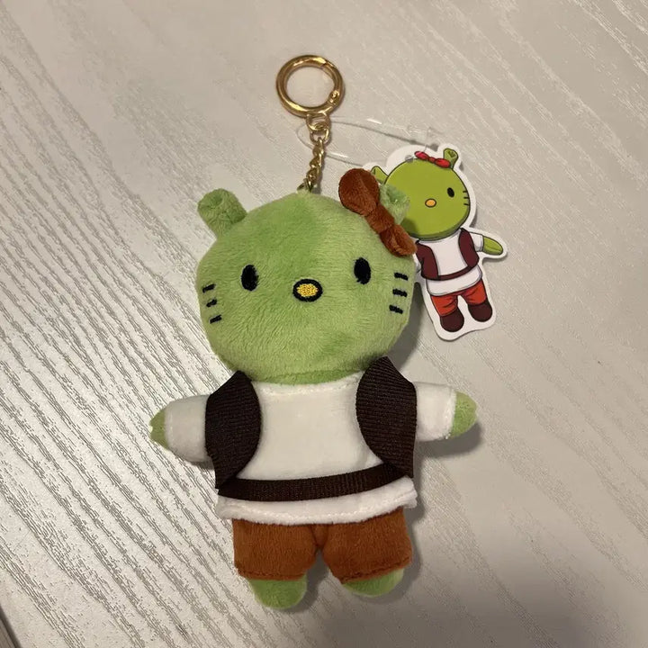 [BUNJANG] Shrek Costume Kitty Zombie Kitty Keychain / 최저가 / 슈렉 키티 좀비 키티 키링