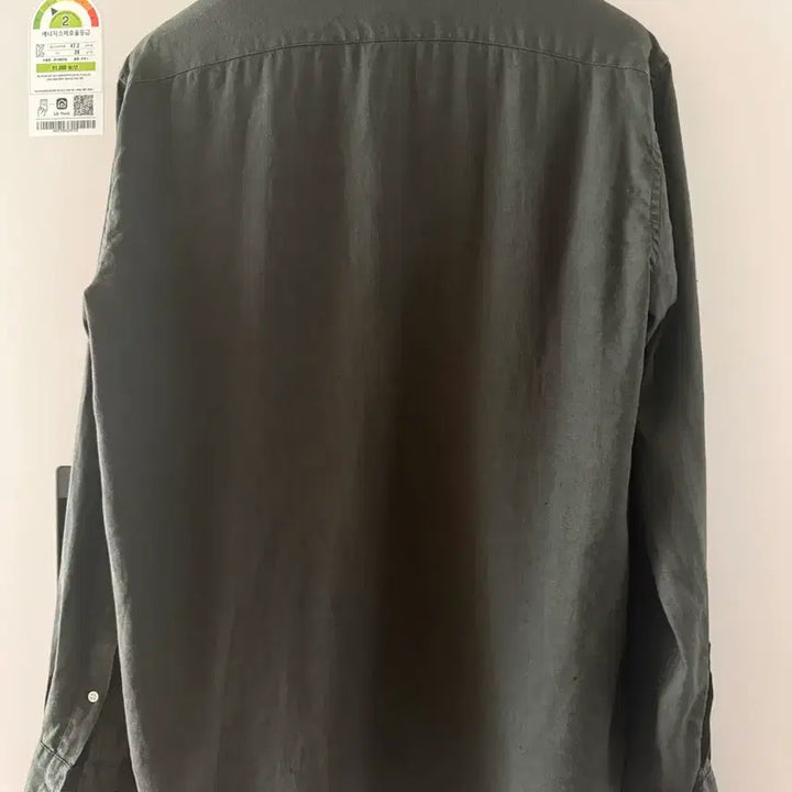 [SOLD OUT] 아르켓 레귤러 린넨100% 셔츠 딥그린 48 (175/96)