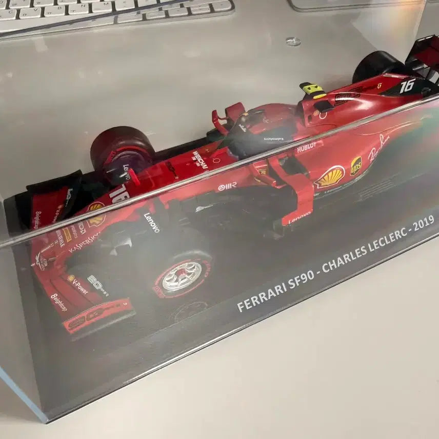 [BUNJANG] Centauria Ferrari SF-90 Leclerc 1/24 Scale Diecast Model / Centauria 페라리 SF-90 르클레르 1/24
