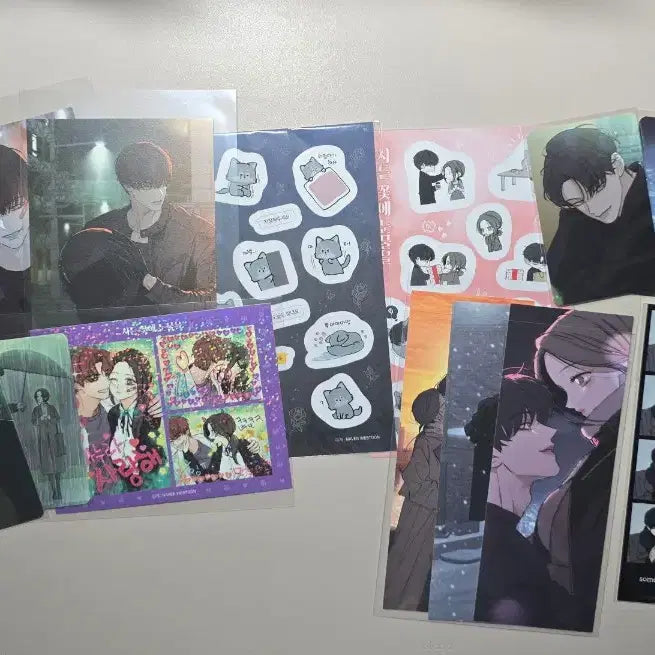 [BUNJANG] Sidenkkot-e-nunmul (Withered Flower Tears) Vol. 1-4 First Edition Bundle Set Special Features / 시든꽃에눈물을 1-4초판 특전 일괄