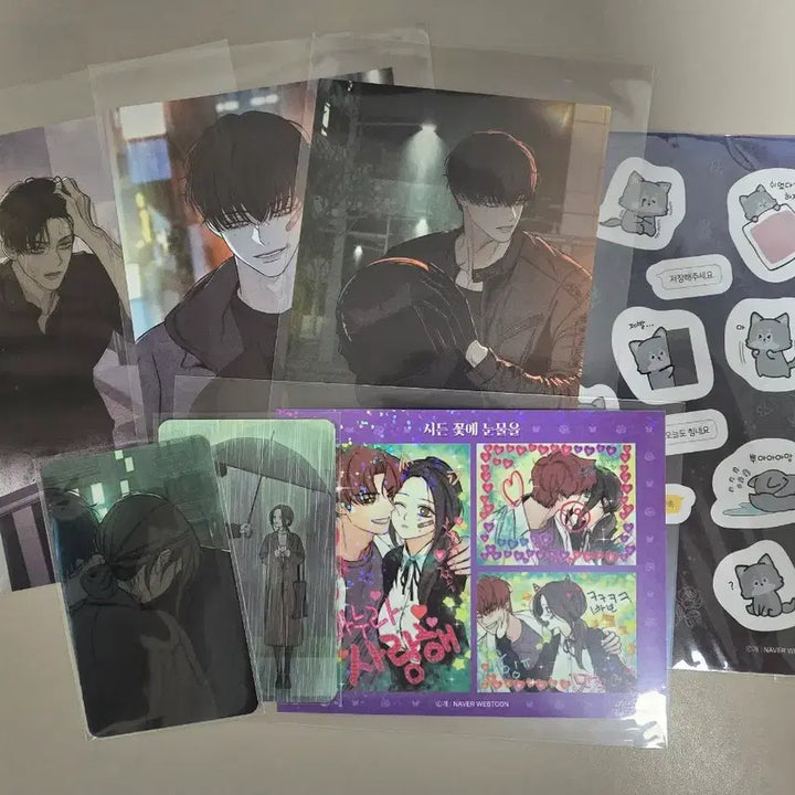 [BUNJANG] Sidenkkot-e-nunmul (Withered Flower Tears) Vol. 1-4 First Edition Bundle Set Special Features / 시든꽃에눈물을 1-4초판 특전 일괄