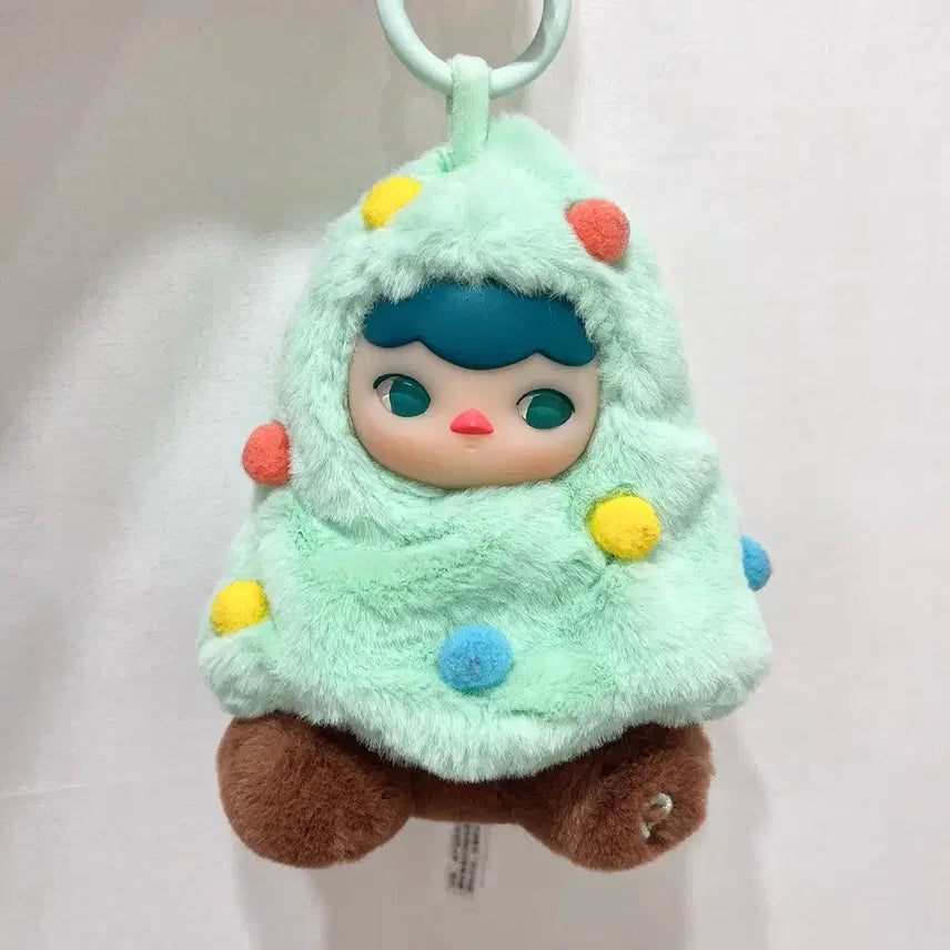 [BUNJANG] Pop Mart Pooky Christmas Tree Doll Keychain / 팝마트 푸키 크리스마스 트리 인형 키링