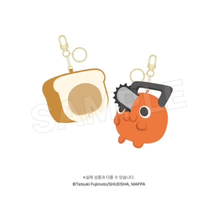 [SOLD OUT] 체인소맨 식빵 포치타 인형 키링 양도